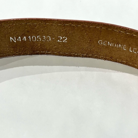 Nocona Western Equestrian Pink Leather Belt Girls 22" With Horse Buckle - Picture 9 of 10